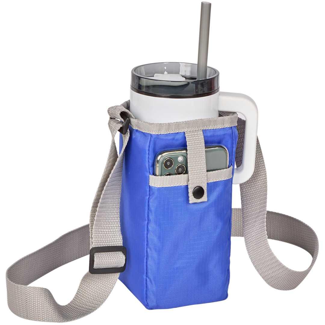 Insulated bottle sling Black miniatura 14