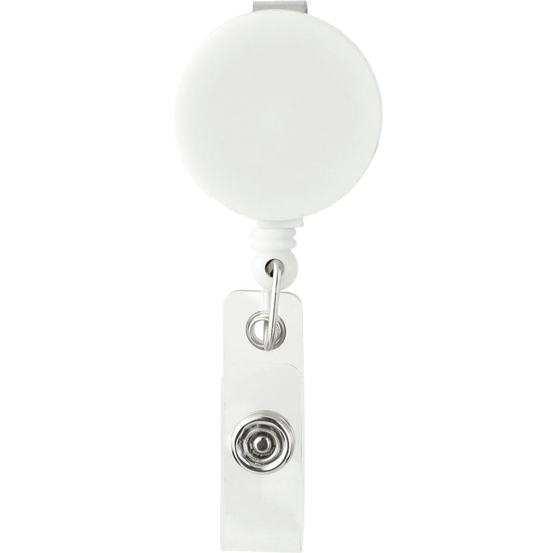 Round badge holder White miniatura 6