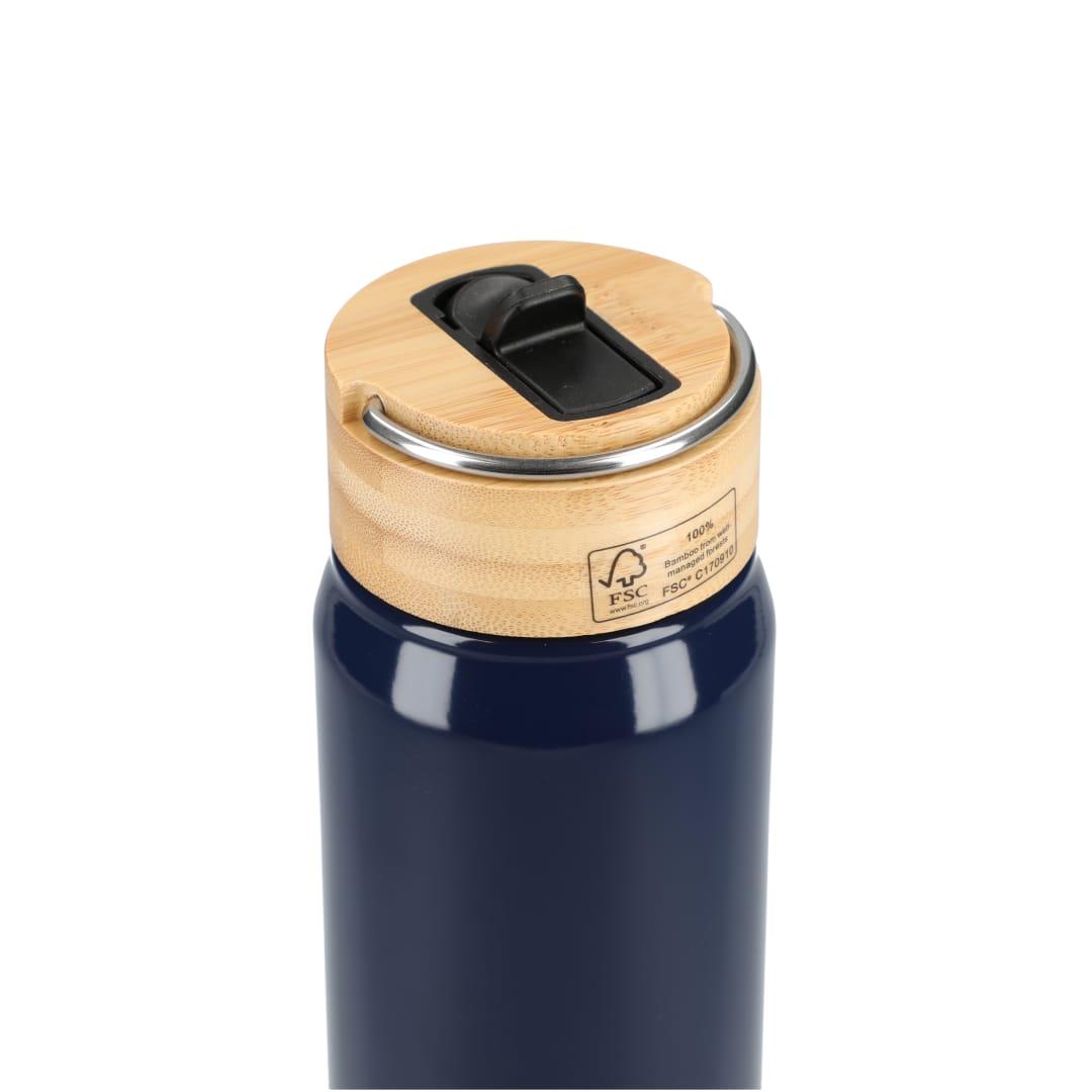 Billy 26oz aluminum bottle w/ fsc® bamboo lid Black miniatura 20