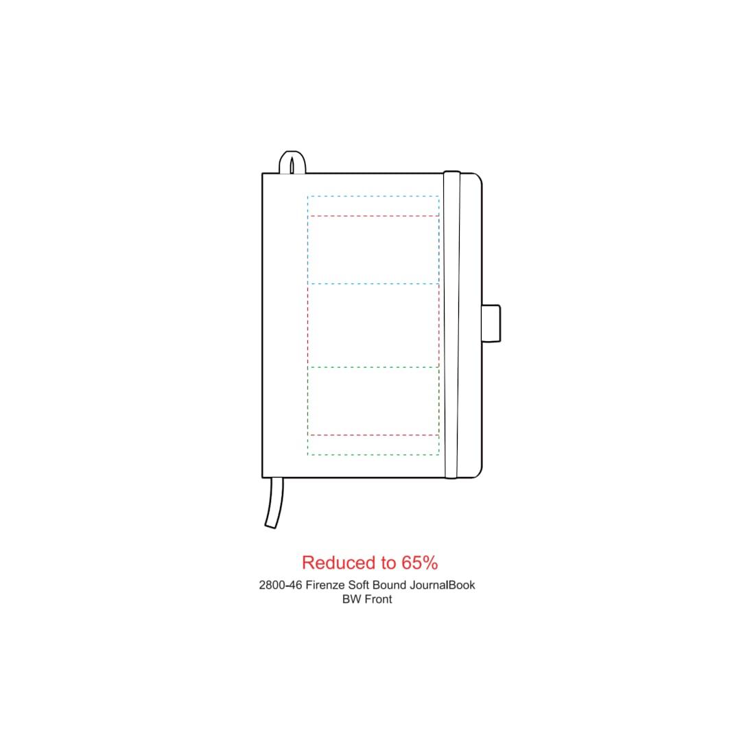 Fsc® mix 5 x 7 firenze soft bound journal Blue miniatura 12