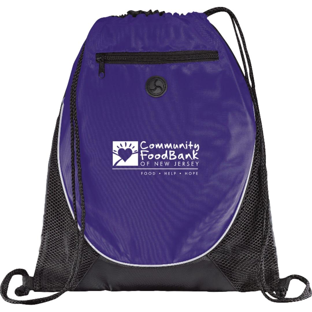 Peek drawstring bag Purple miniatura 5