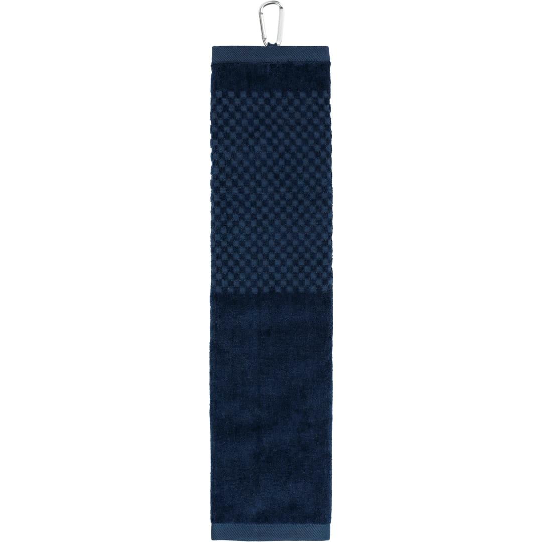 3.5Lb./doz. 5.25x22in scrubber golf towel Black miniatura 5
