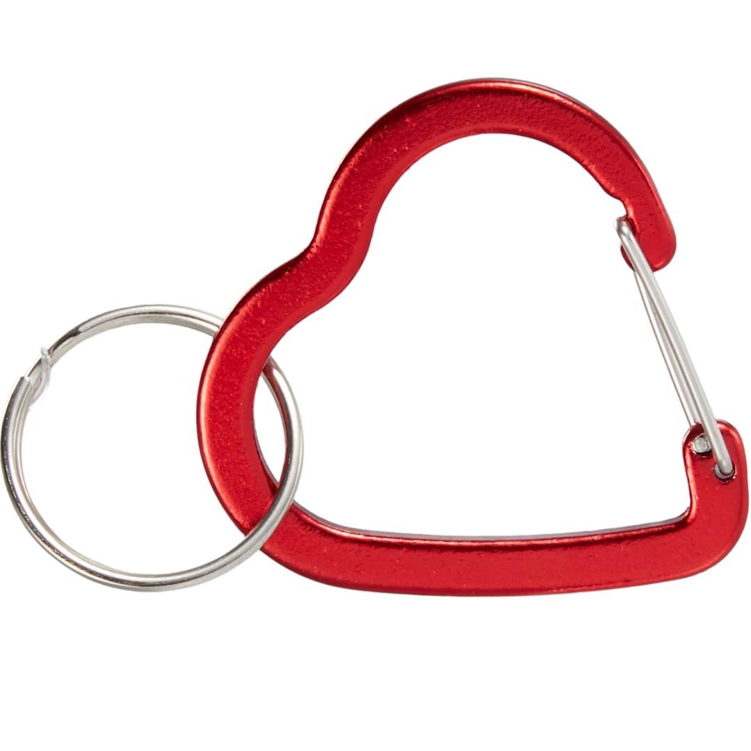 Heart carabiner Pink miniatura 12