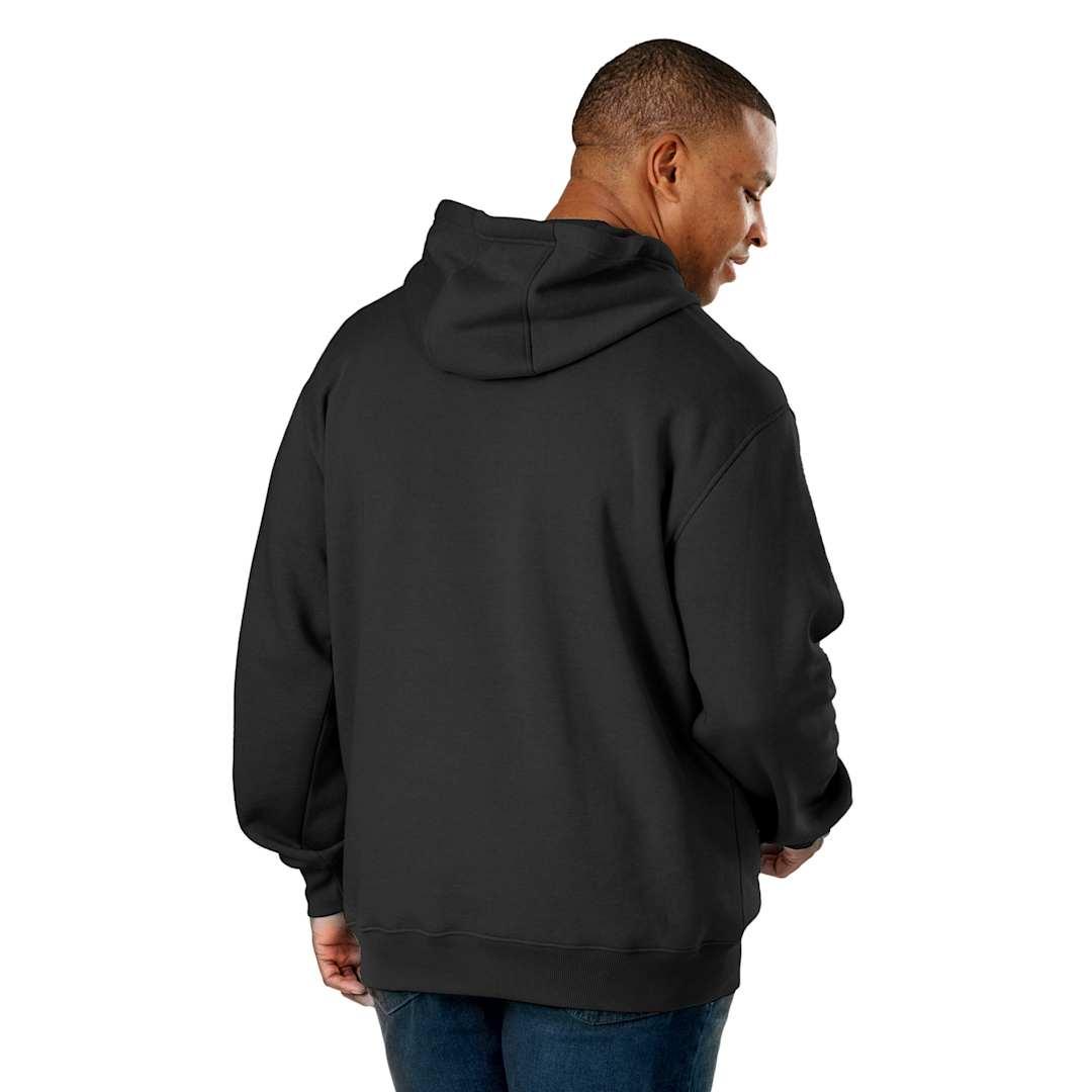 Berne heritage zippered pocket hooded sweatshirt - mens Black miniatura 17