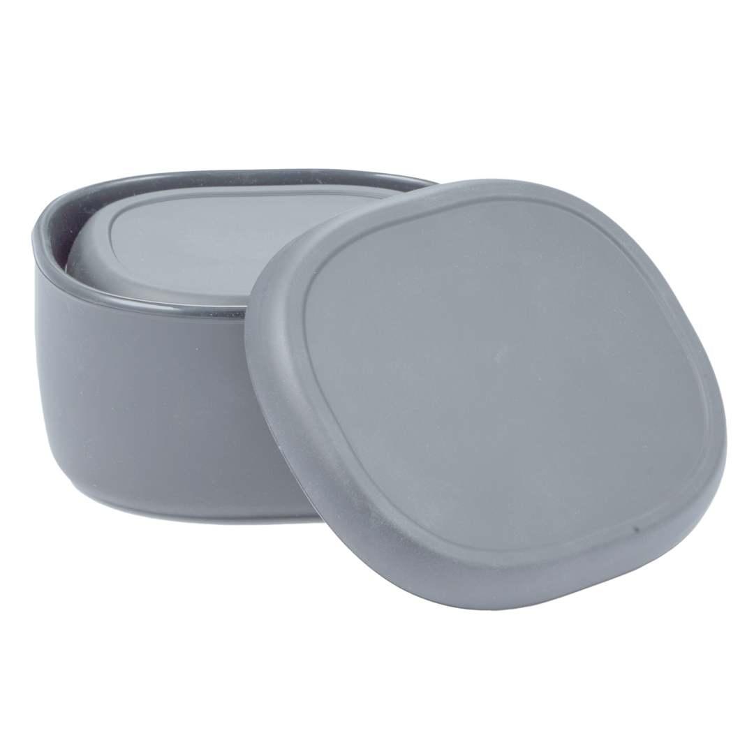 Zili silicone small storage containers - set of 3 Black miniatura 20