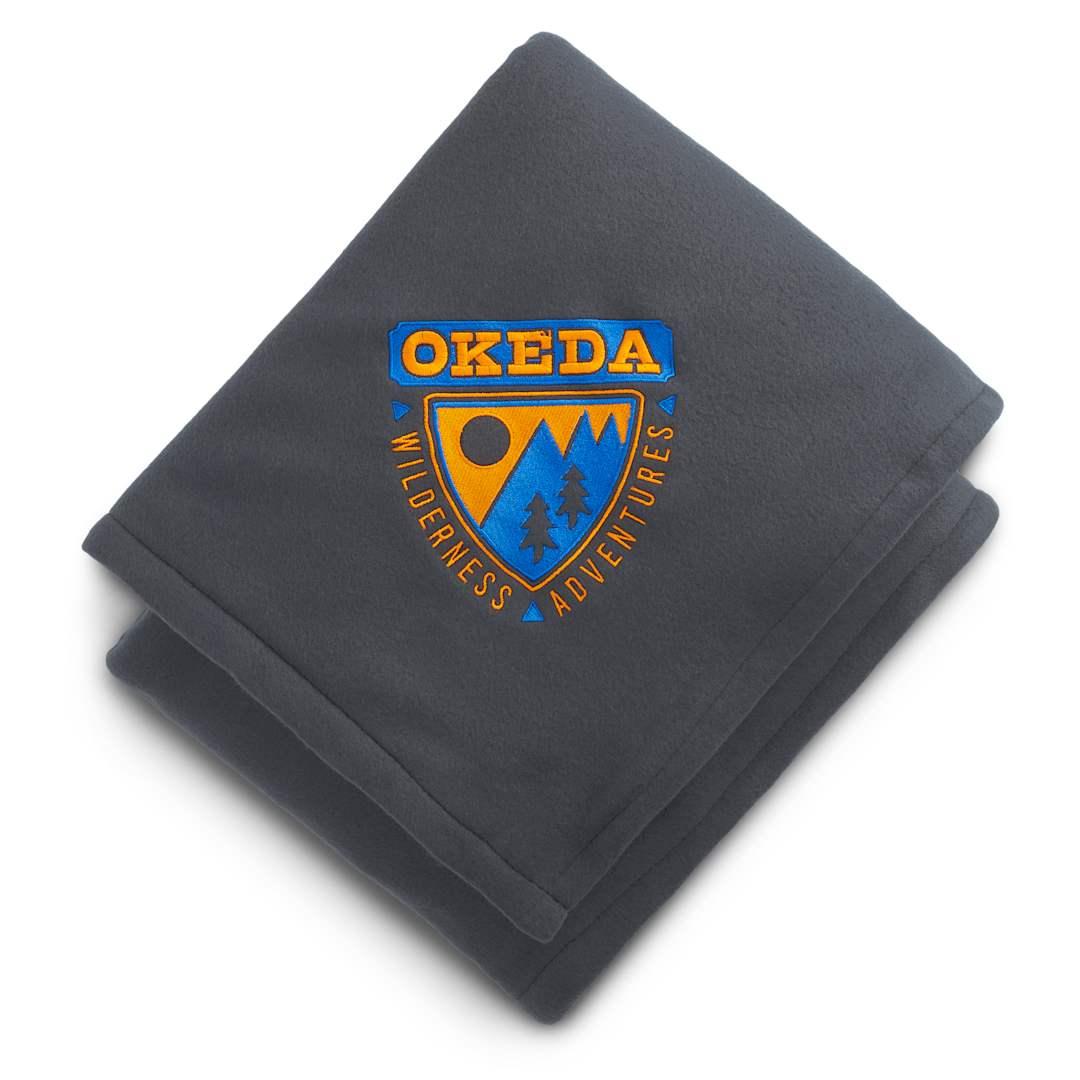Fleece-sherpa blanket Navy Blue miniatura 16