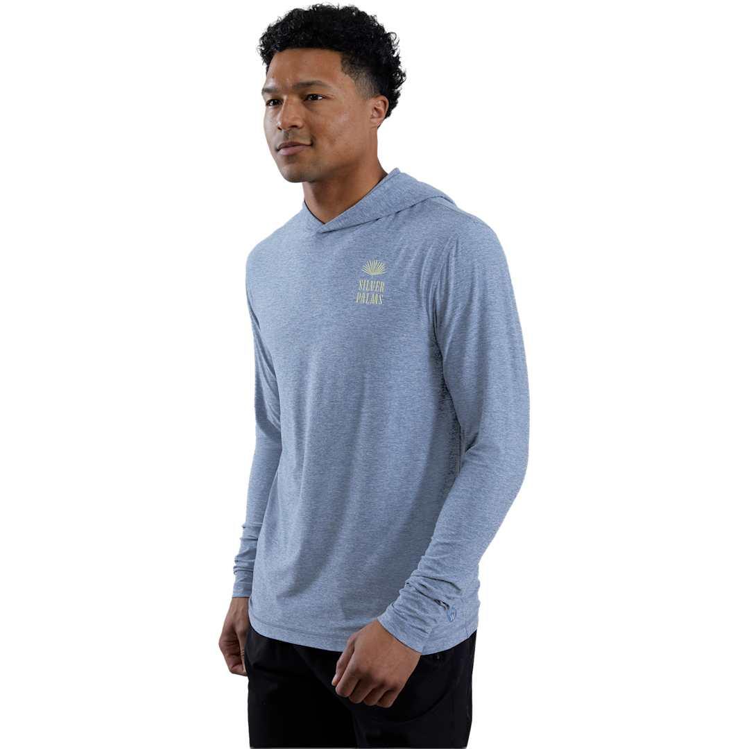 Wellable mens knit hoodie Fossil Heather (138) miniatura 9
