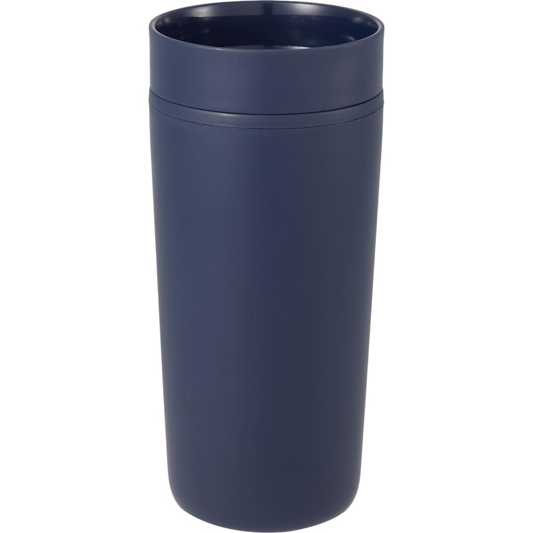 Lola recycled tumbler w/ 360 degree lid 16 oz Black miniatura 29