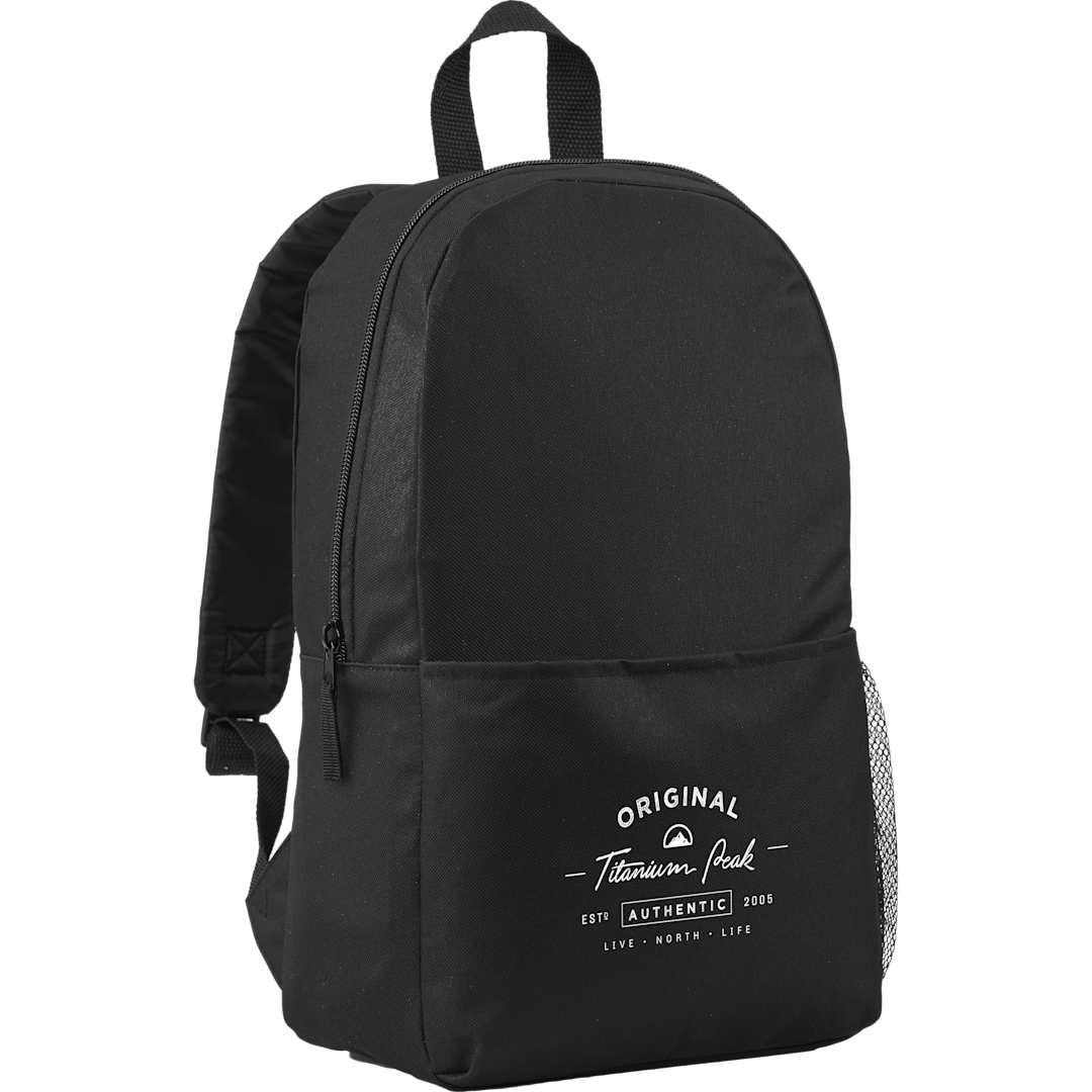 Brix recycled backpack Black miniatura 8