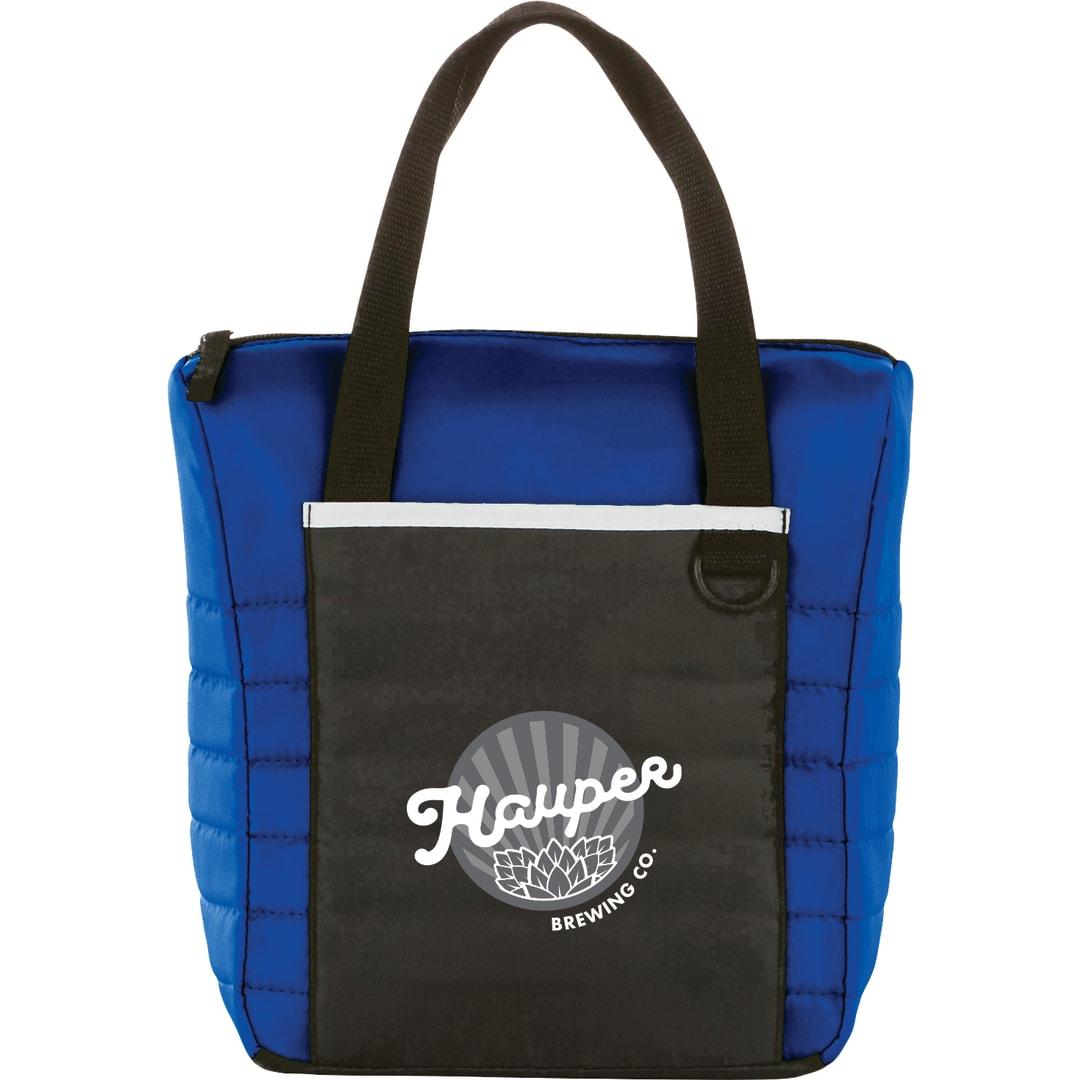 Quilted 12-can lunch cooler Grey miniatura 5