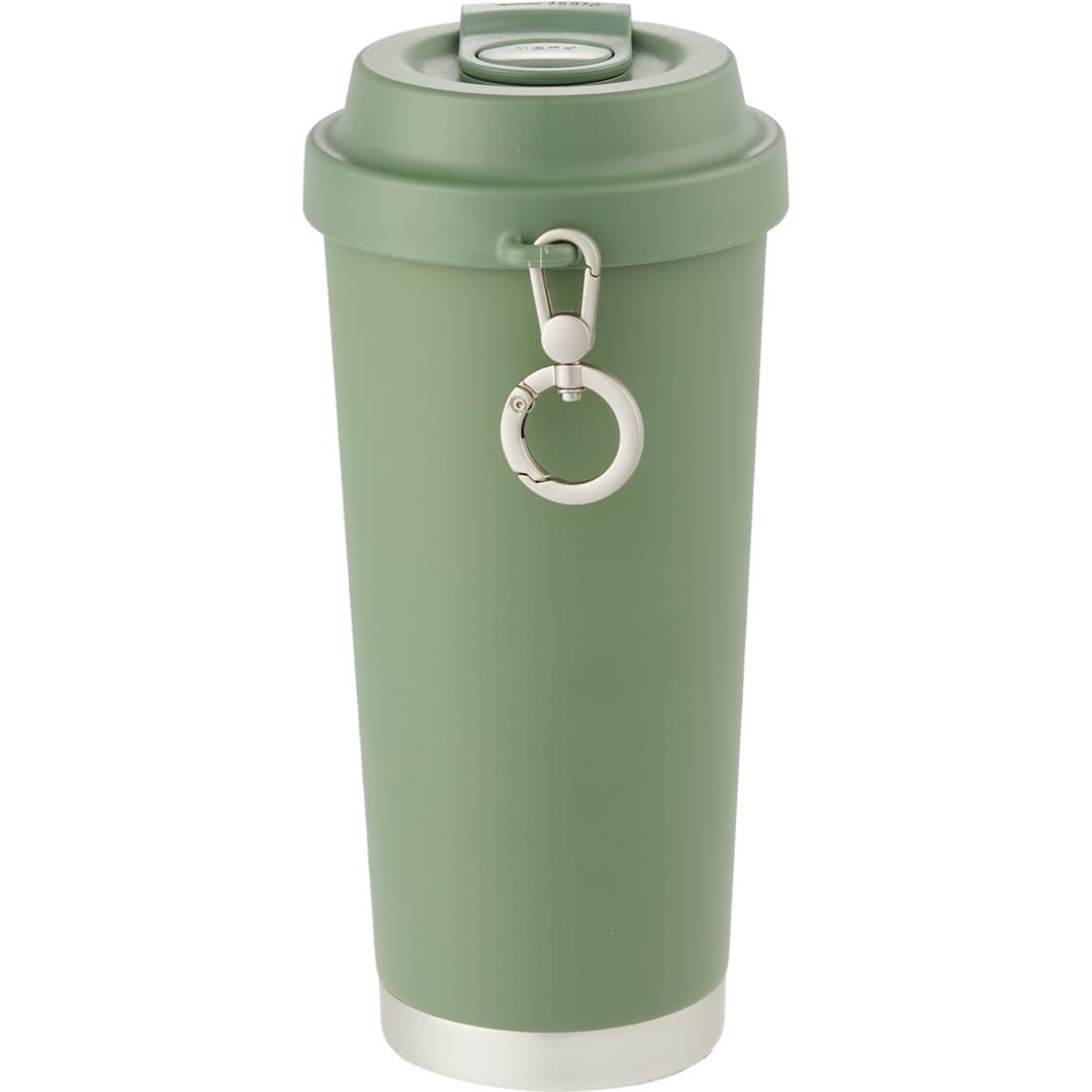 Haley vacuum tumbler one touch opening lid 16oz Black miniatura 22
