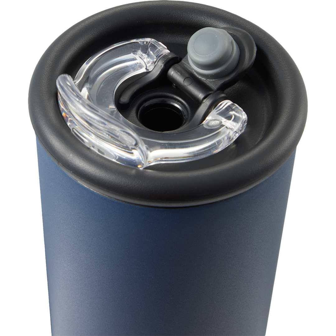 Kyser recycled vacuum tumbler w/ straw 20oz Black miniatura 27