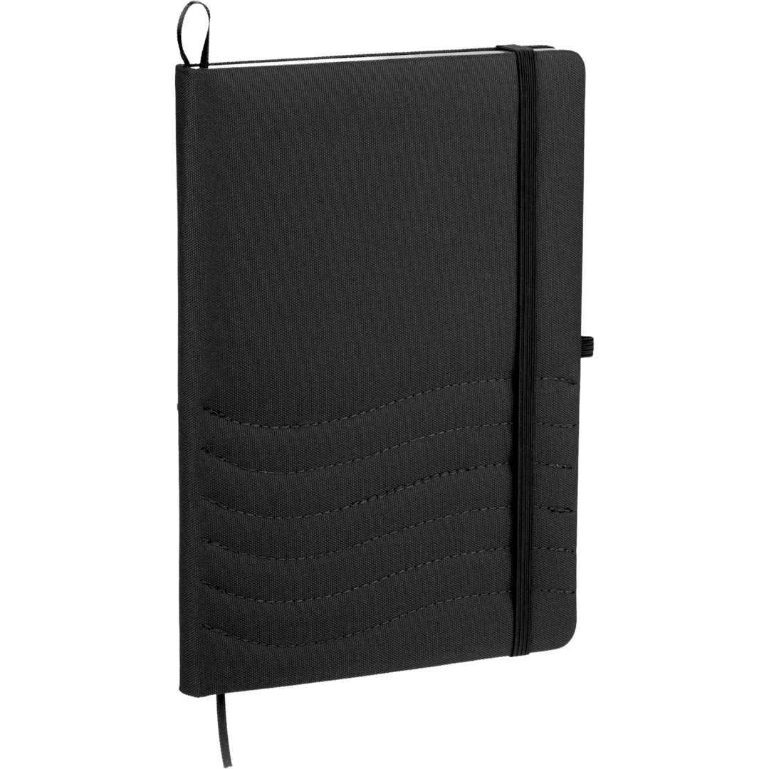 Scripto® tidal rpet bound notebook Black miniatura 3