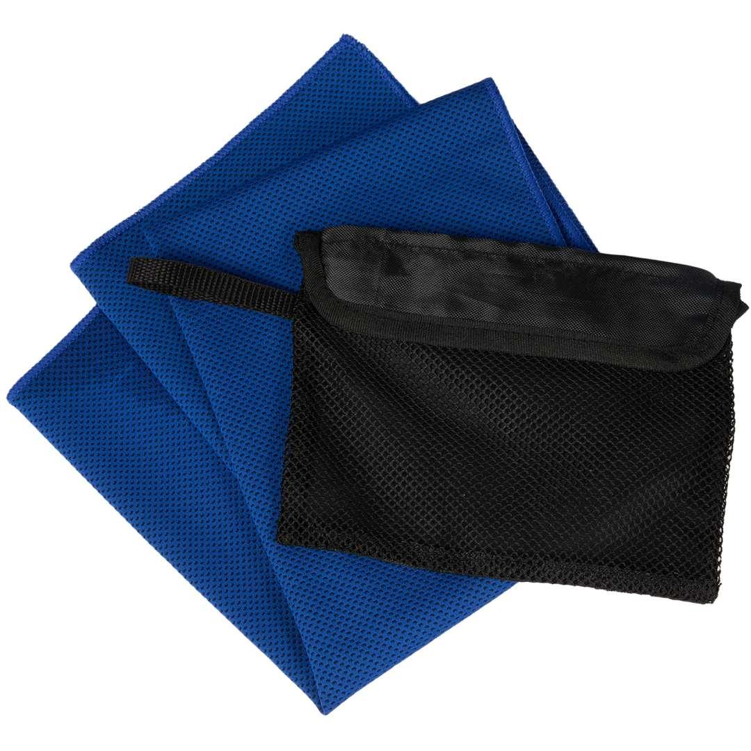 Cooling towel with travel pouch Grey miniatura 13