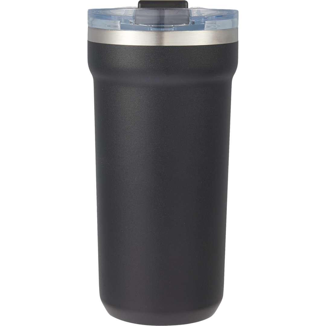 Catone recycled vacuum tumbler w/ slider lid 20oz Black miniatura 8