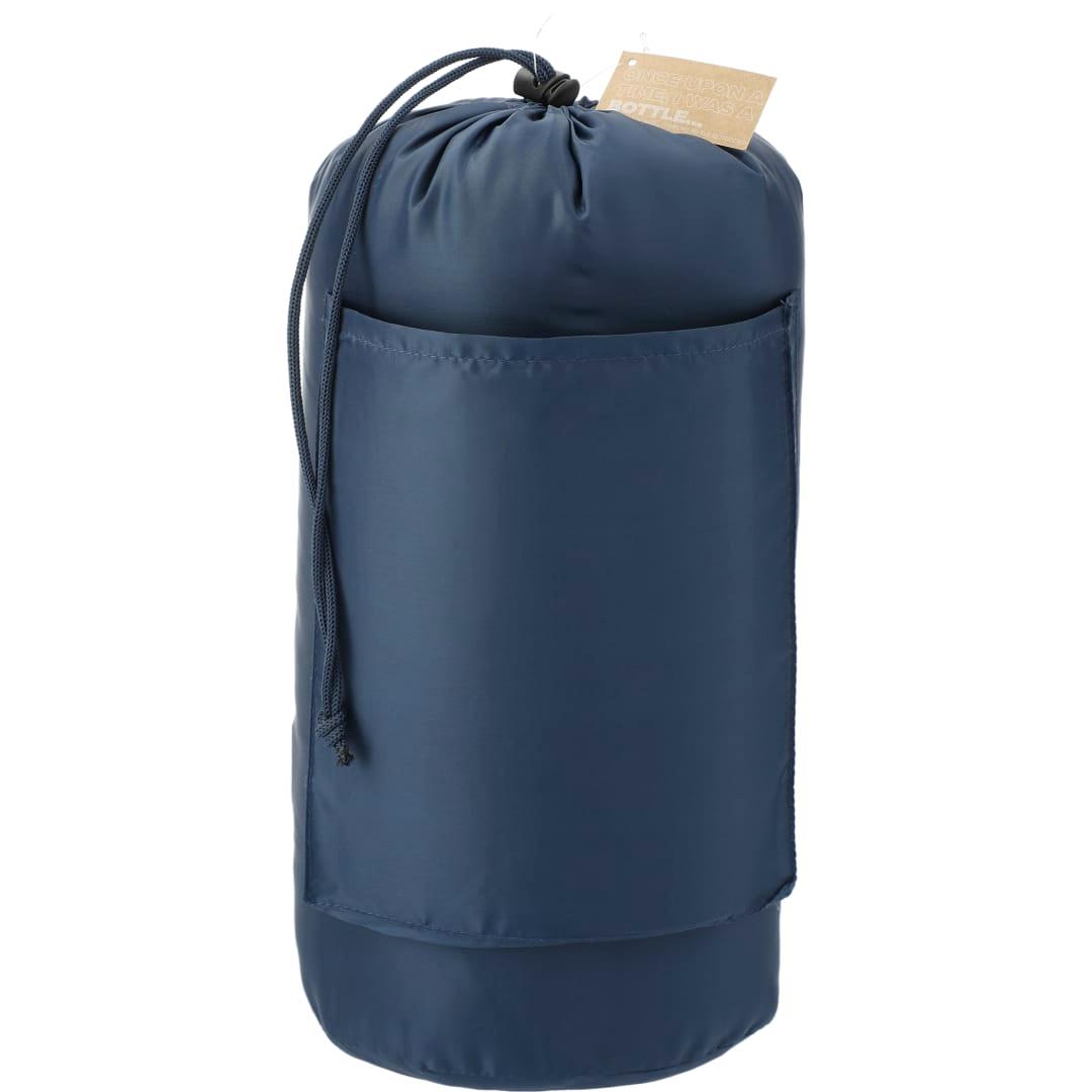 Wave recycled insulated outdoor blanket Black miniatura 12