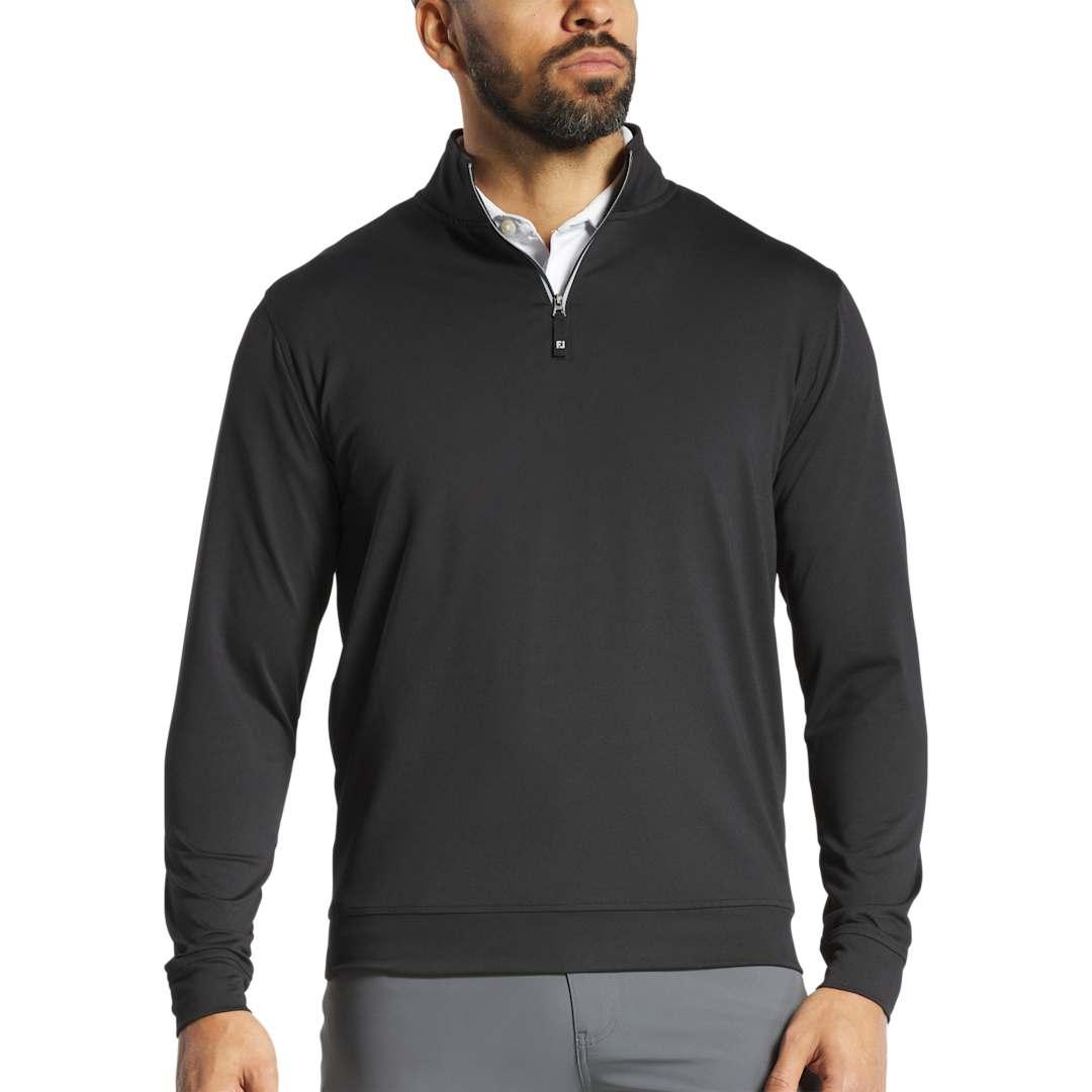Footjoy approach quarter-zip mid-layer Navy Blue miniatura 22
