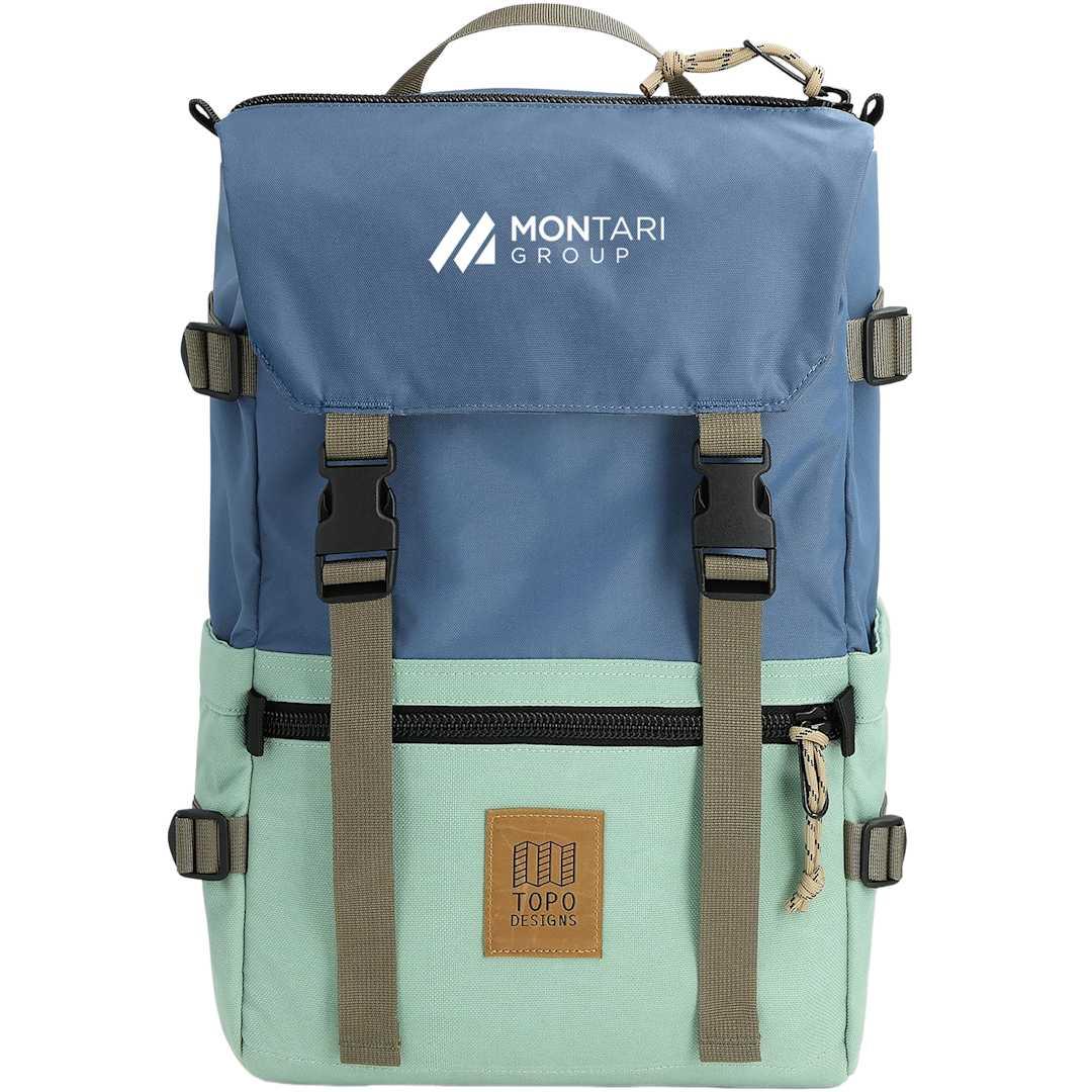 Topo designs recycled rover 15 laptop backpack Black miniatura 12