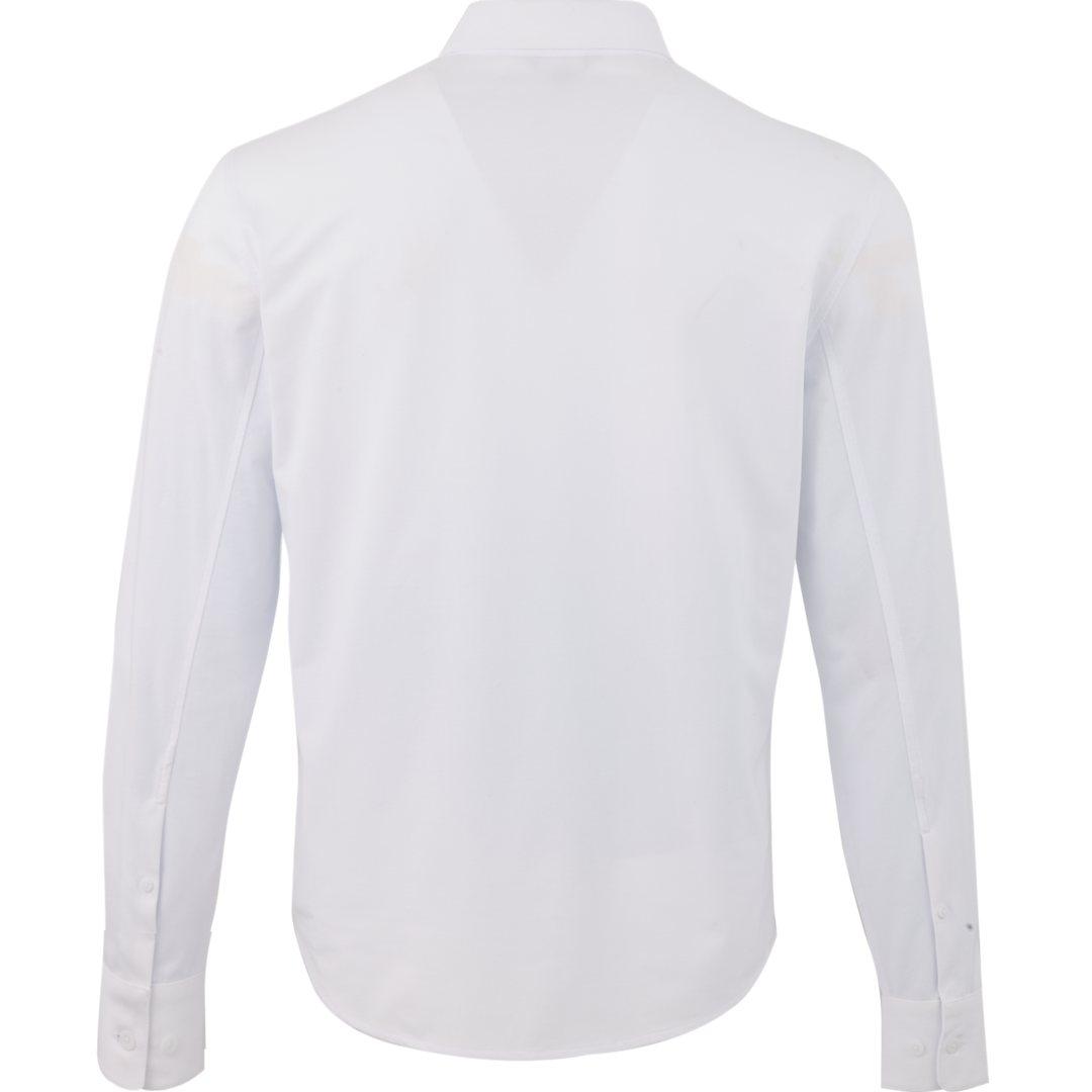 Tatra eco long sleeve knit shirt - mens White front