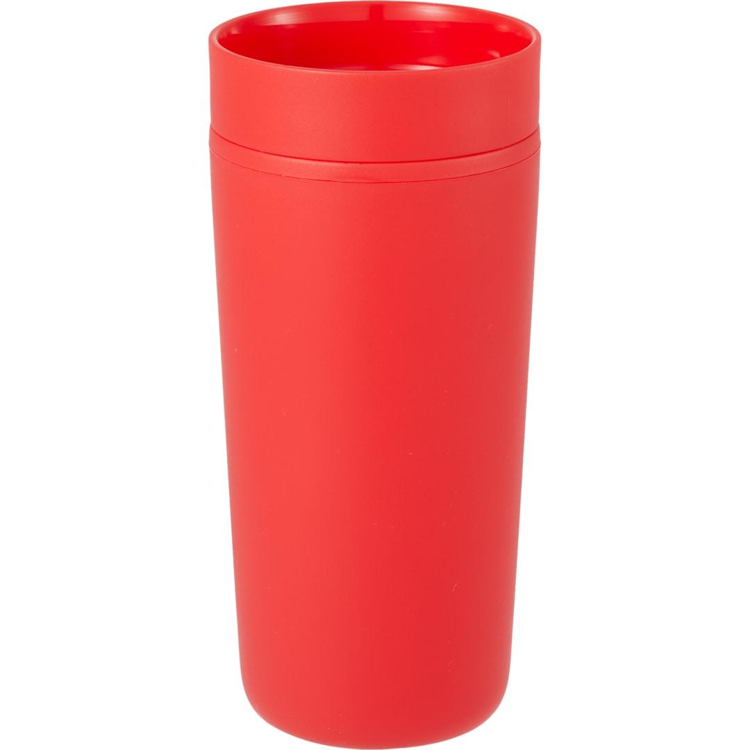 Lola recycled tumbler w/ 360 degree lid 16 oz Black miniatura 43