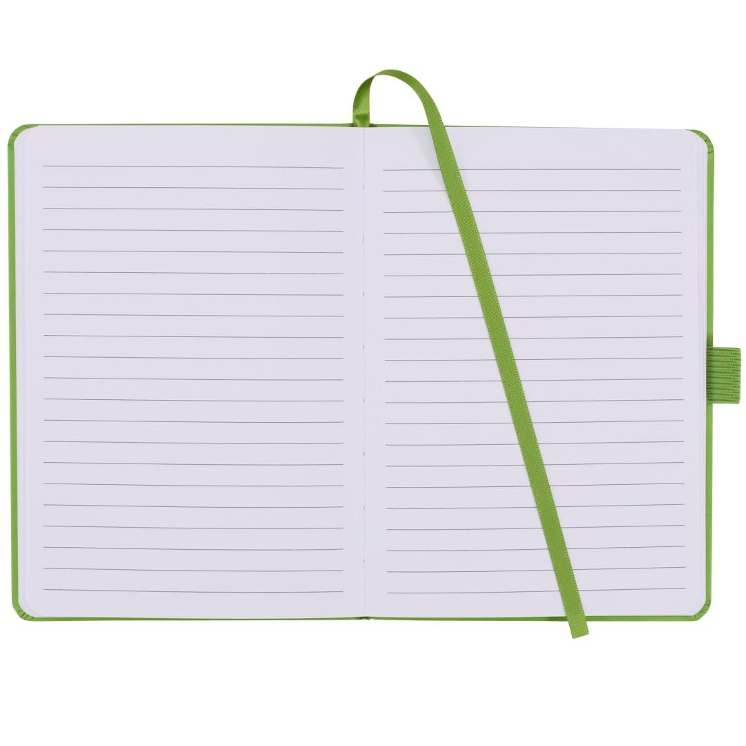 Fsc® recycled 5 x 7 prism notebook Black miniatura 25