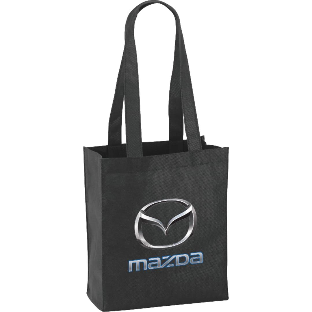 Mini elm non-woven gift tote Black miniatura 7