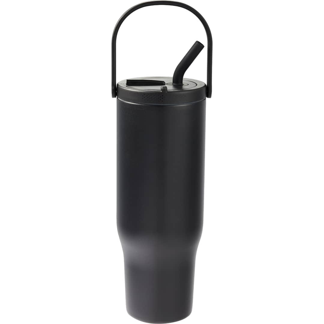 Trinity recycled straw leak proof tumbler 30oz Black miniatura 14