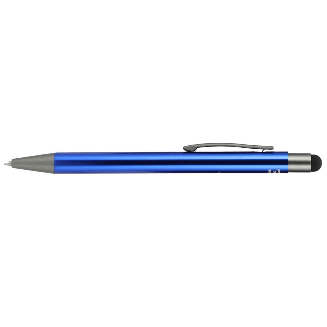 Recycled aluminum gel ballpoint stylus Black miniatura 10