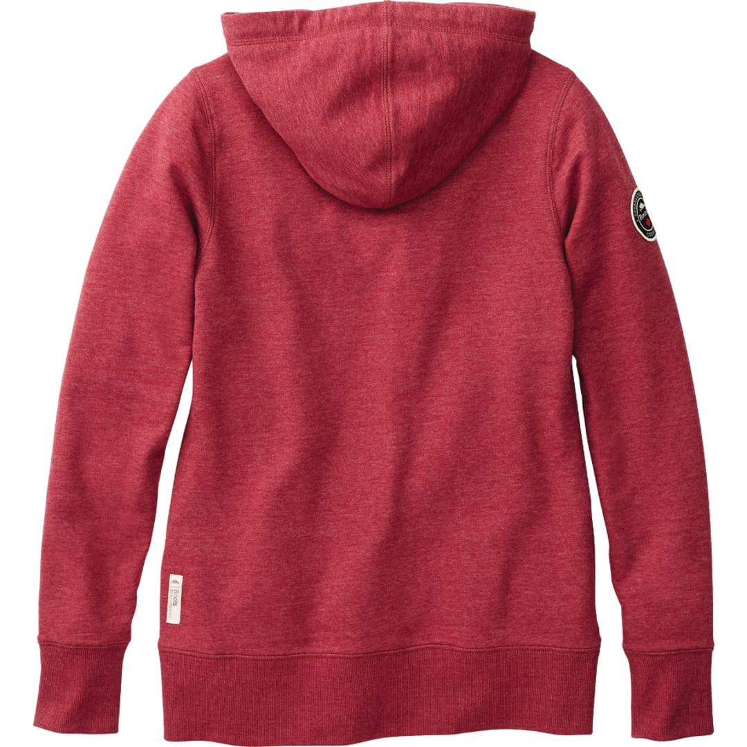 Womens sandylake roots73 f/z hoody Red miniatura 6
