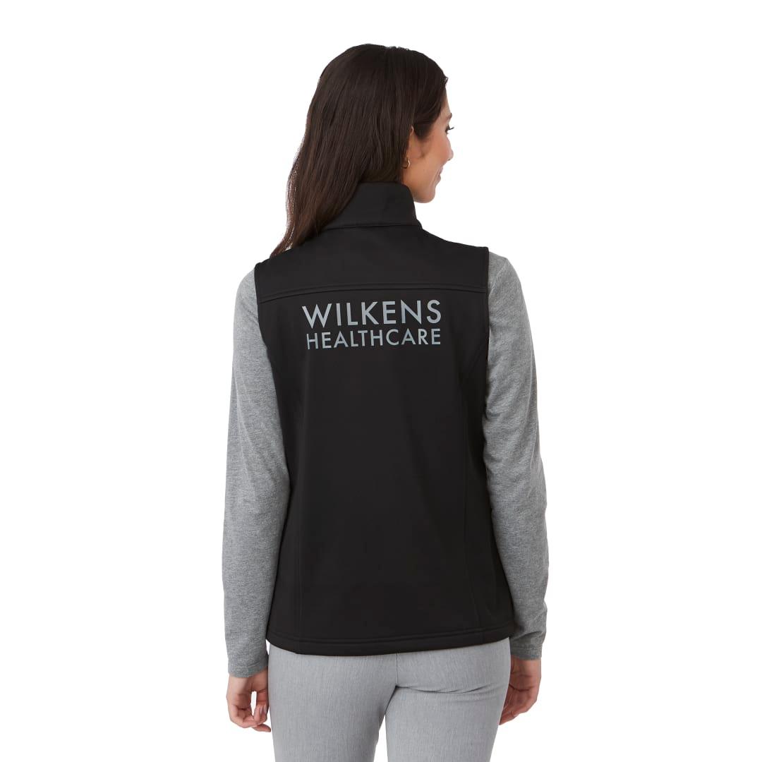 Joris eco softshell vest- womens Black miniatura 21