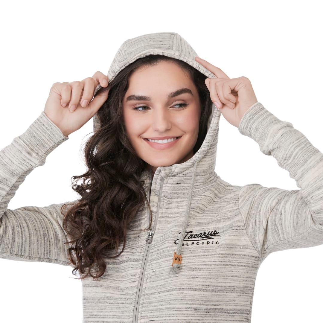 Tentree space dye zip hoodie - womens Grey miniatura 19