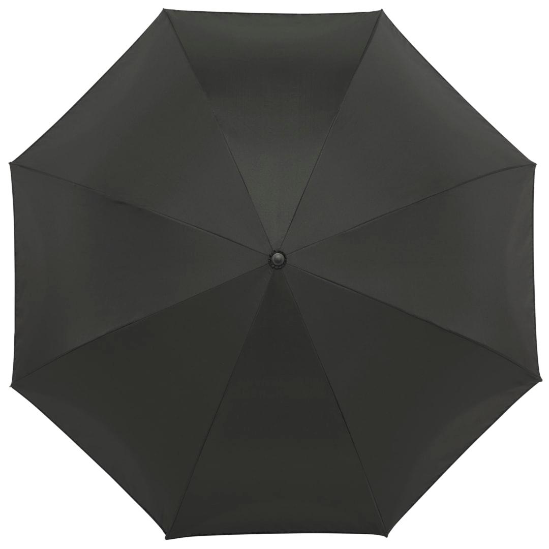 48 Recycled manual inversion umbrella Black miniatura 10