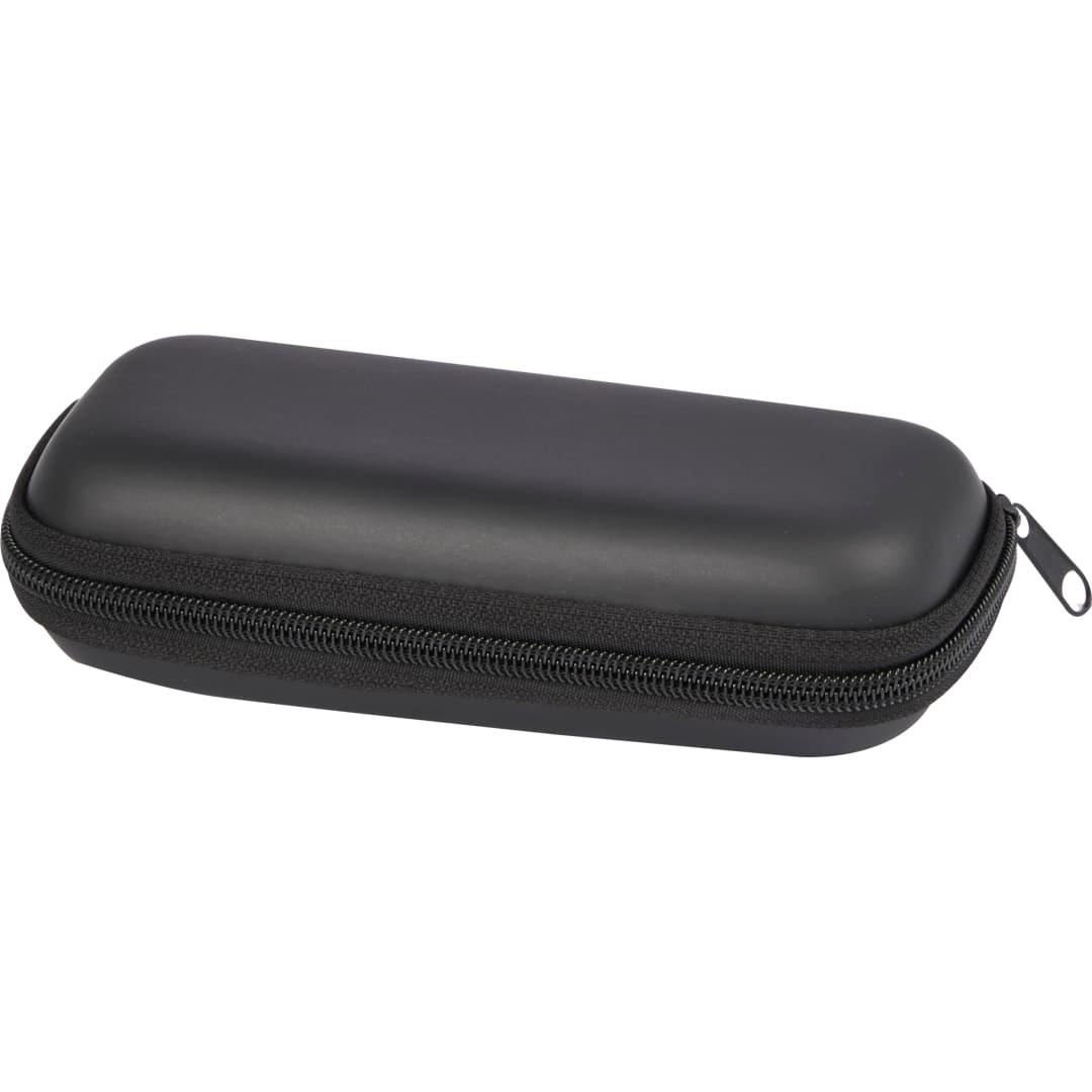 37 Compact travel umbrella with case Black miniatura 6