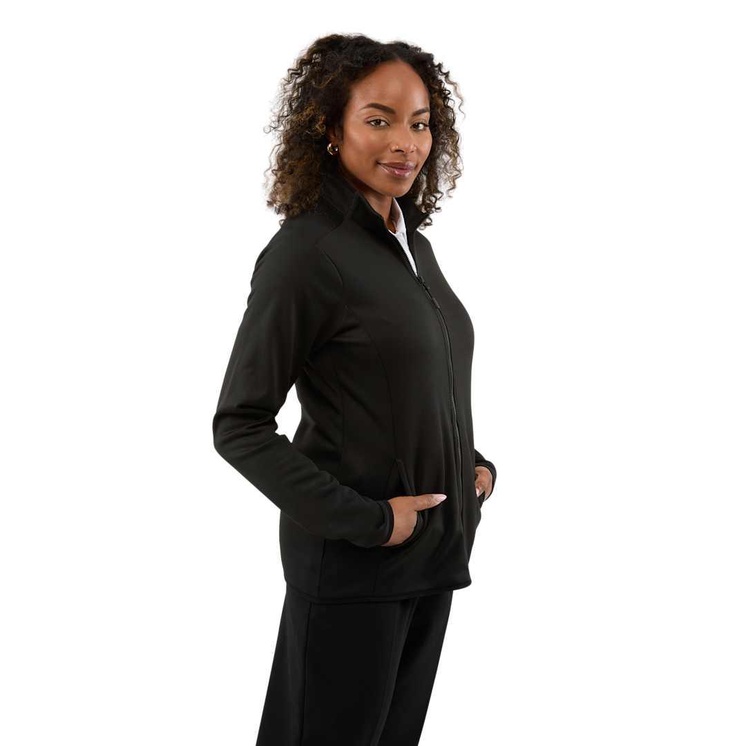 Telica brush back fleece jacket - womens Blue miniatura 20