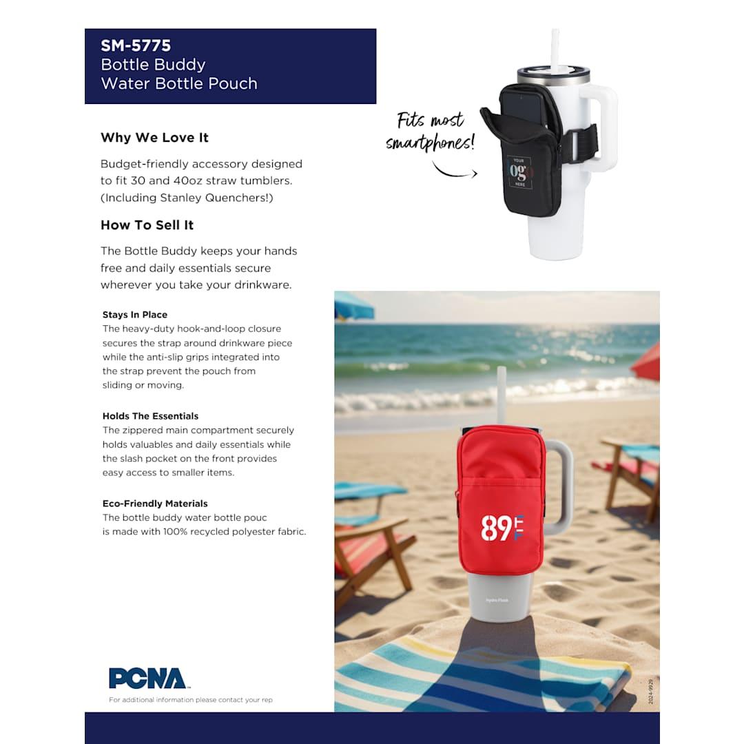 Bottle buddy water bottle pouch Black miniatura 4