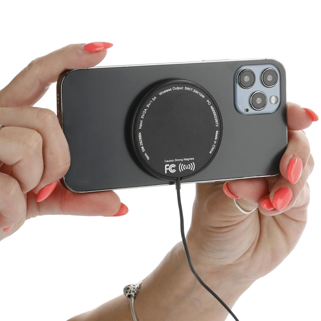Magclick™ fast wireless charging pad Black miniatura 4