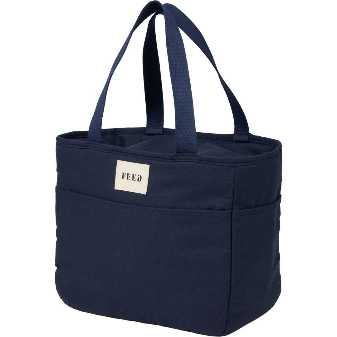 Feed organic cotton 9 can lunch cooler Natural miniatura 14
