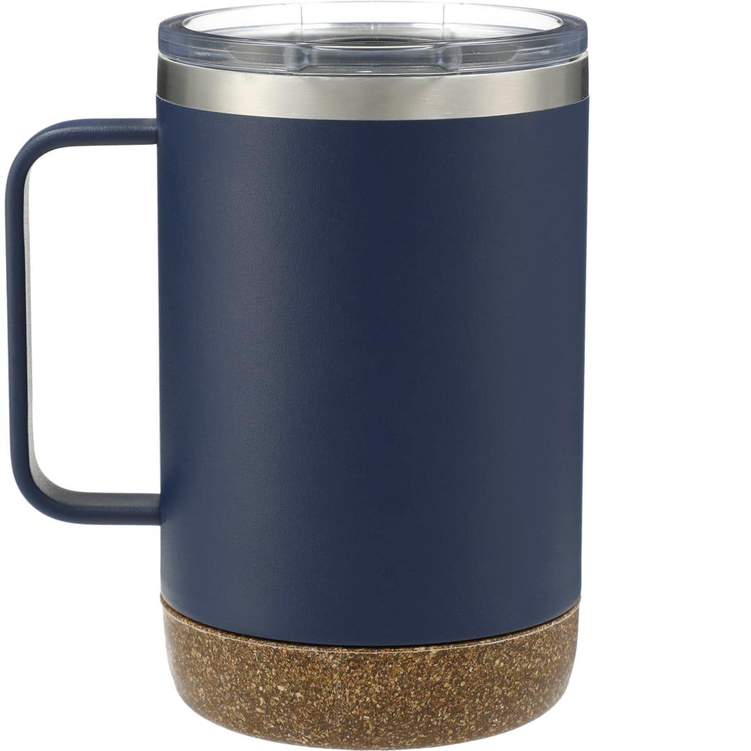 Valhalla copper vacuum insulated camp mug 14oz Navy Blue miniatura 12