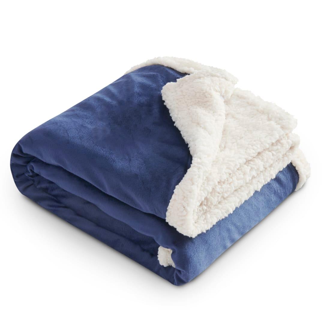 Field & co.® sherpa blanket Navy Blue miniatura 29