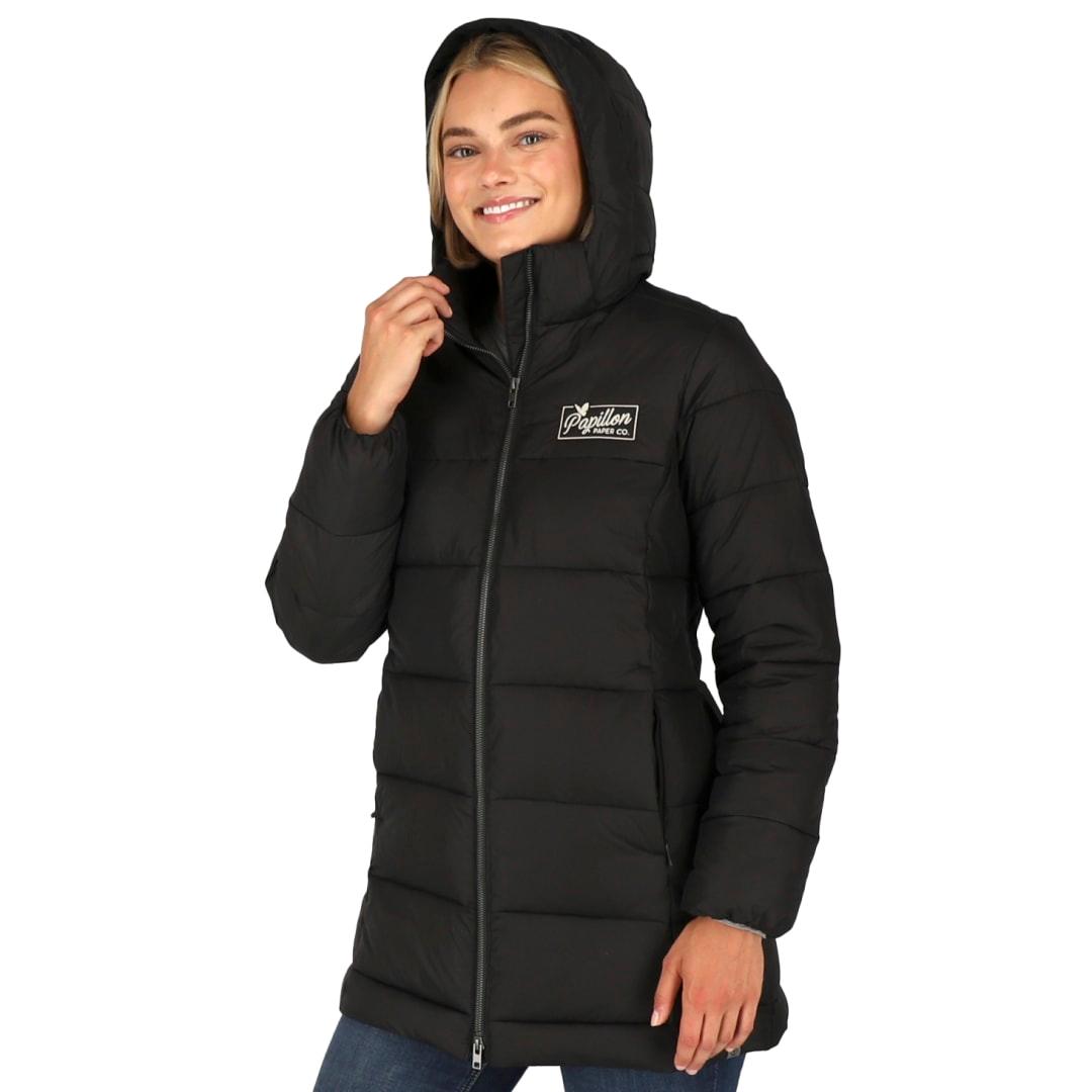 Geneva eco long packable insulated jacket-womens Blue miniatura 15