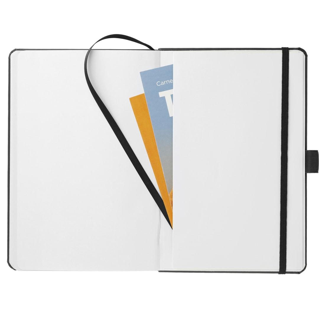Fsc® mix 5.5 x 8.5 mela bound journal Black miniatura 4
