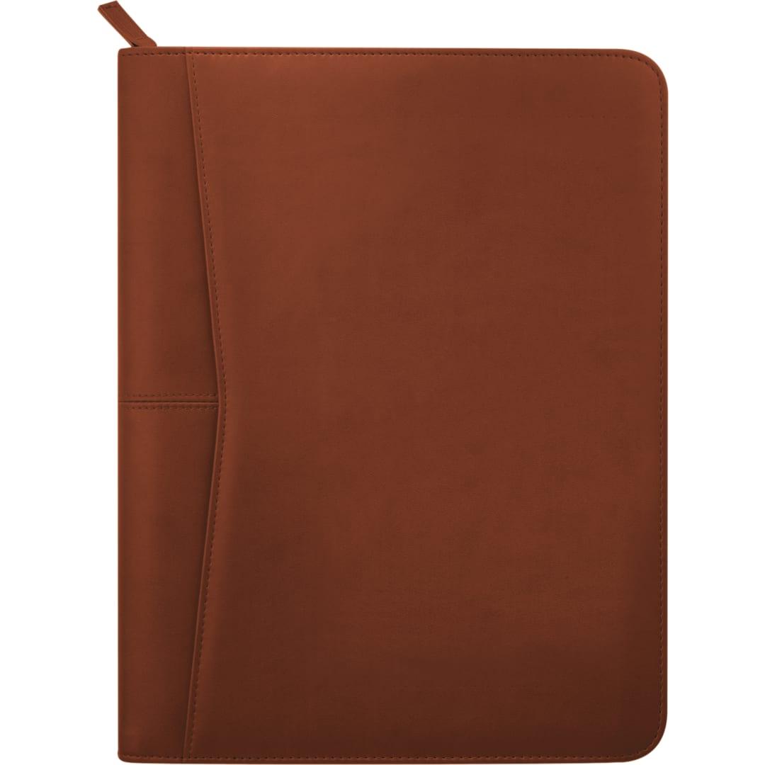 Fsc® mix pedova™ recycled zippered padfolio Red miniatura 22