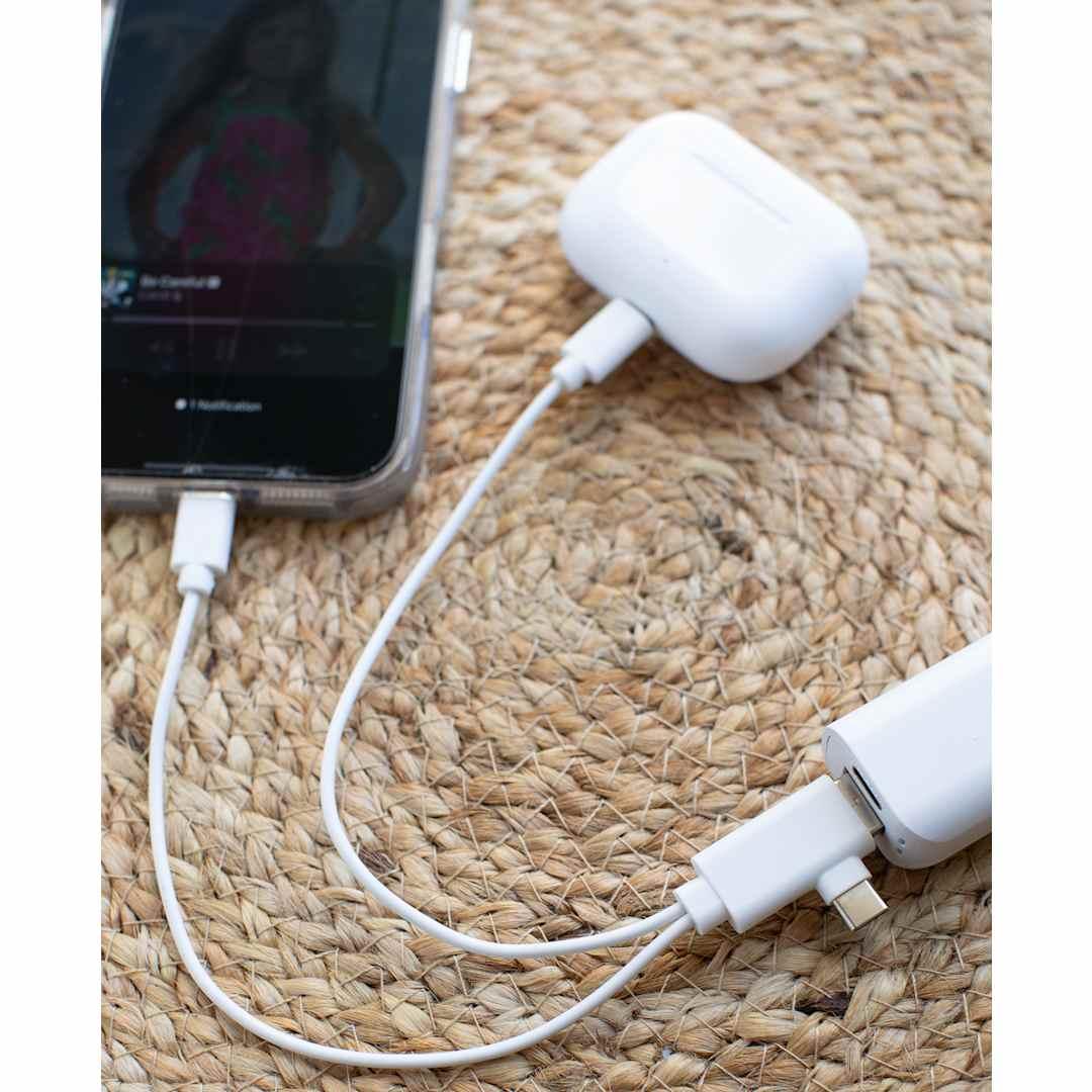 5-In-1 recycled charging cable Black miniatura 14