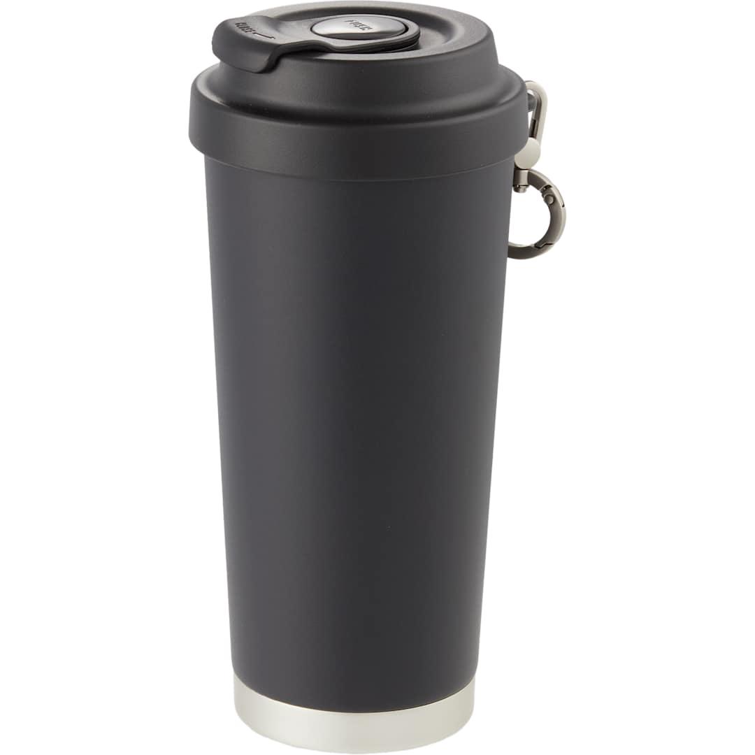 Haley vacuum tumbler one touch opening lid 16oz Black miniatura 3