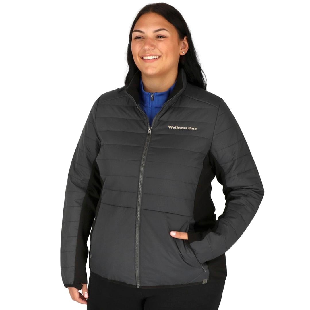 Geneva eco hybrid insulated jacket-womens Grey miniatura 5