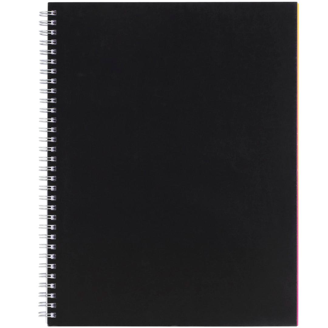 Fsc® mix 8.5 x 11 remark 5-subject notebook Black miniatura 8