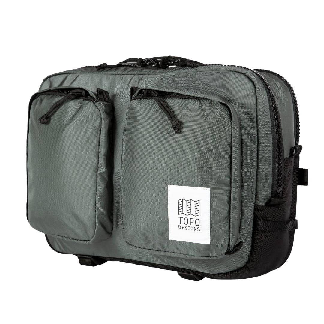 Topo recycled global briefcase Black miniatura 14