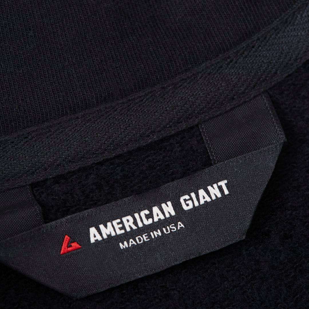 American giant moto full zip - womens Black miniatura 6