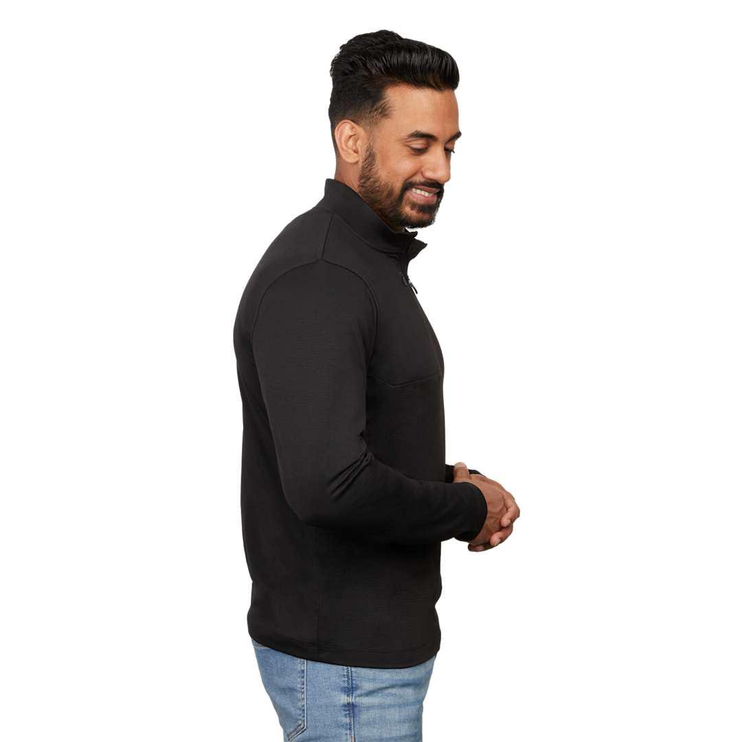 Izu everything performance eco 1/4 zip - mens Navy Blue miniatura 26