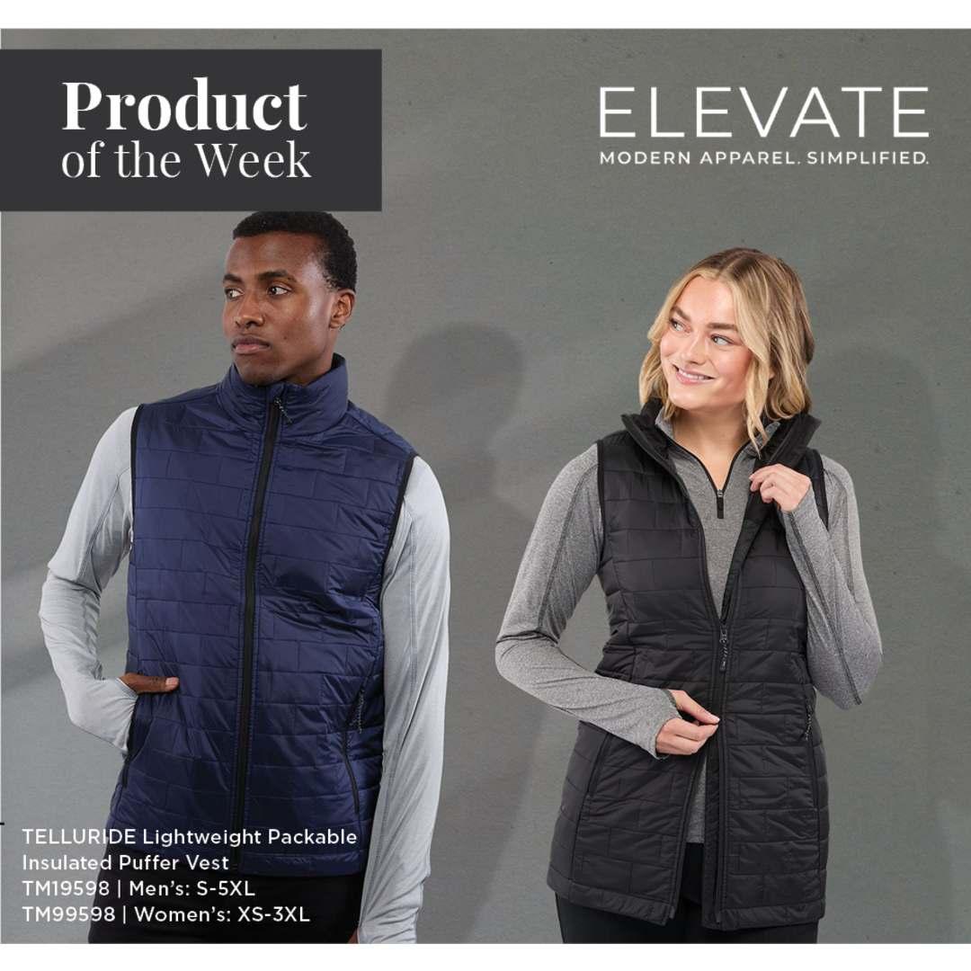 Mens telluride packable insulated vest Navy Blue miniatura 31